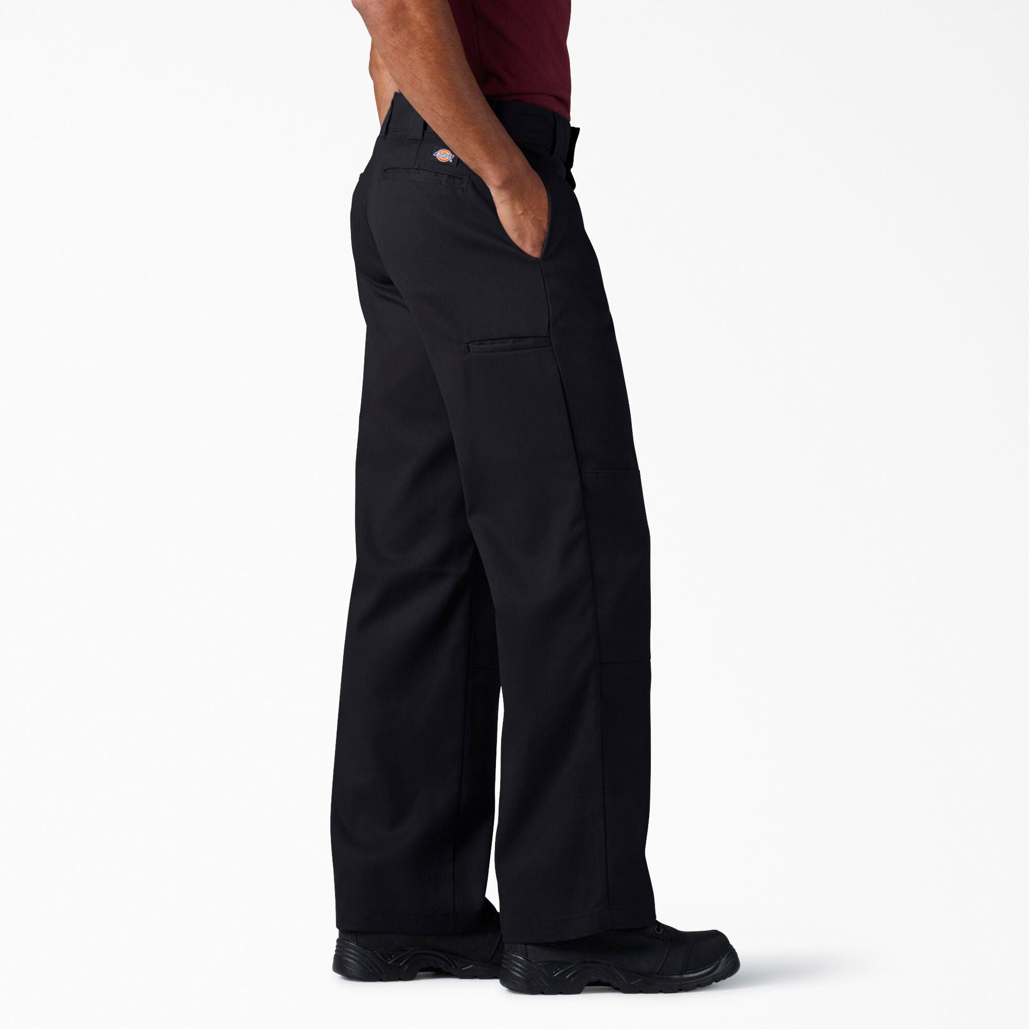 FLEX Loose Fit Double Knee Work Pants, Black - Purpose-Built / Home of the Trades