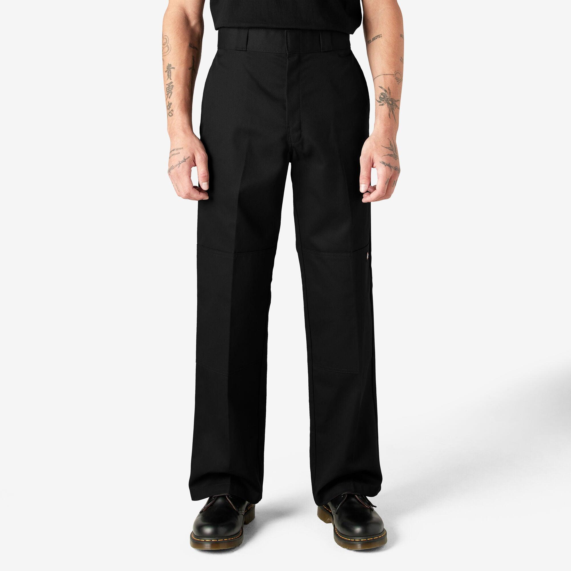 Loose Fit Double Knee Work Pants, Black - Purpose-Built / Home of the Trades