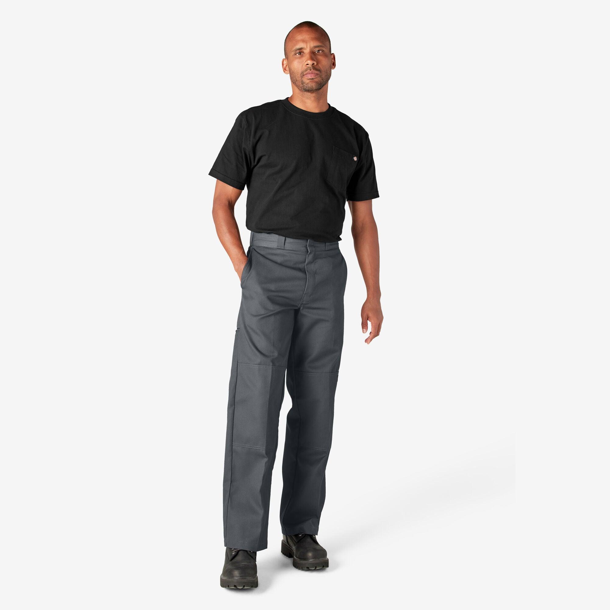 Loose Fit Double Knee Work Pants, Charcoal Gray - Purpose-Built / Home of the Trades