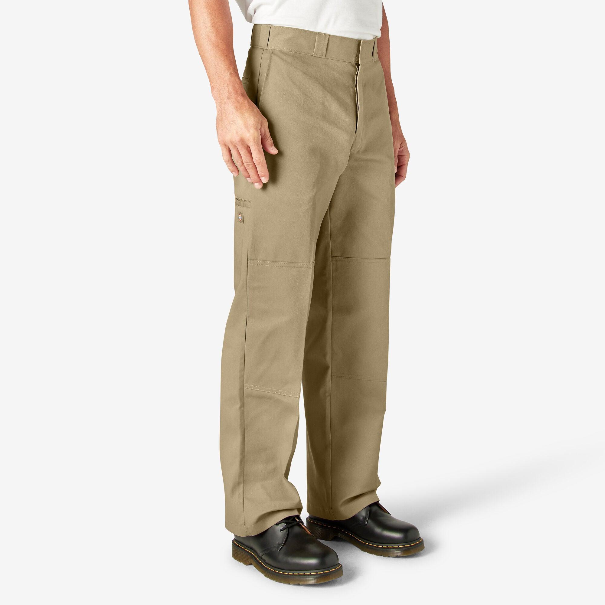 Loose Fit Double Knee Work Pants, Khaki - Purpose-Built / Home of the Trades