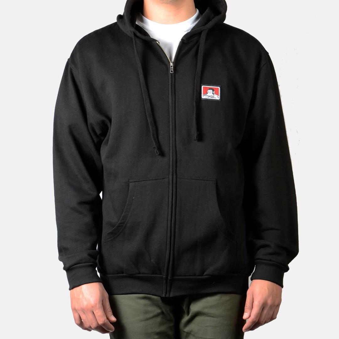 Hooded Full Zip Sweatshirt: Black - Purpose-Built / Home of the Trades
