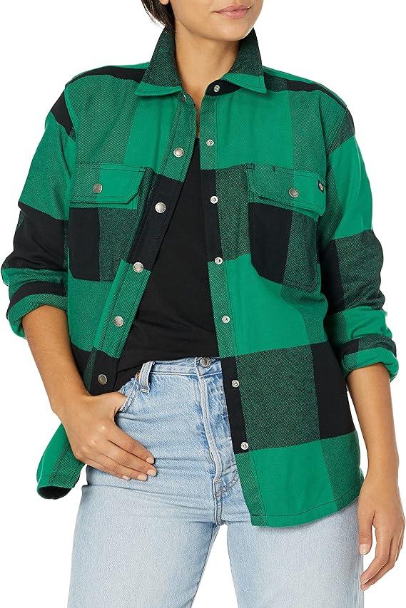 Women’s DuraTech Renegade Flannel Shirt - Kelly Green - Purpose-Built / Home of the Trades