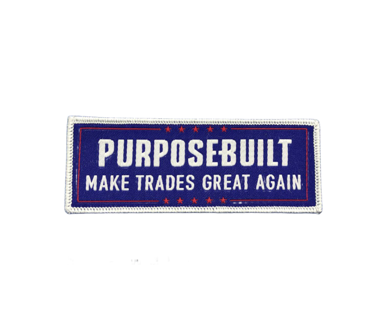 Make Trades Great Again Woven Patch - 4" x 1.5"