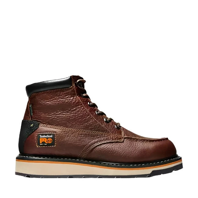 Gridworks 6in Soft Toe WP Brown