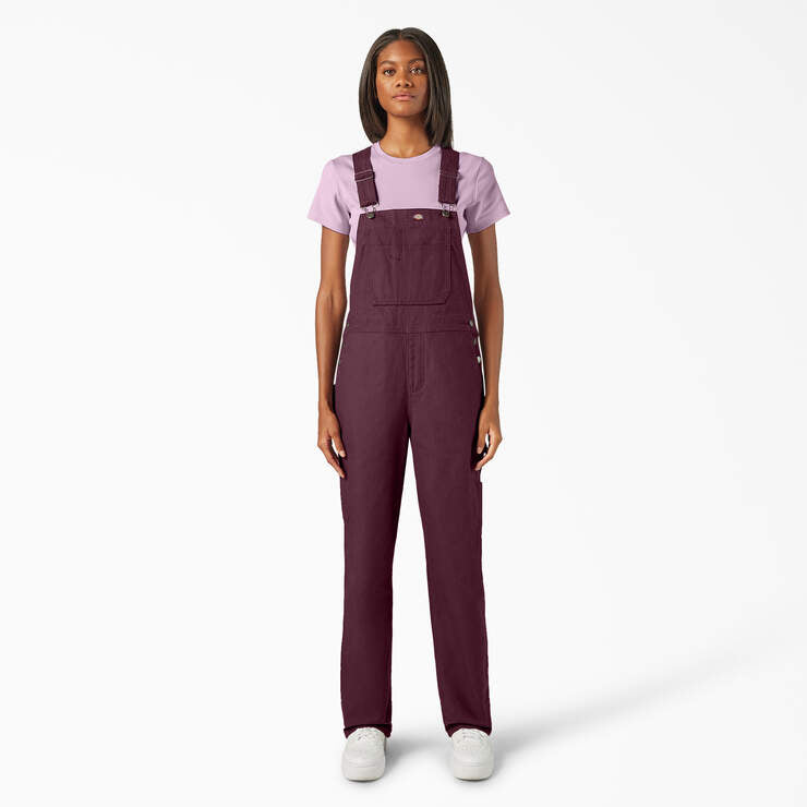 Women’s Relaxed Bib Overalls - Fig