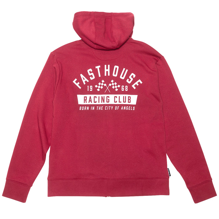 Acclaim Hooded Zip-Up - Cardinal