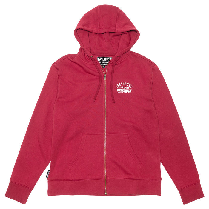 Acclaim Hooded Zip-Up - Cardinal