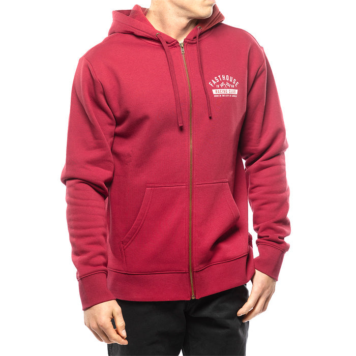 Acclaim Hooded Zip-Up - Cardinal