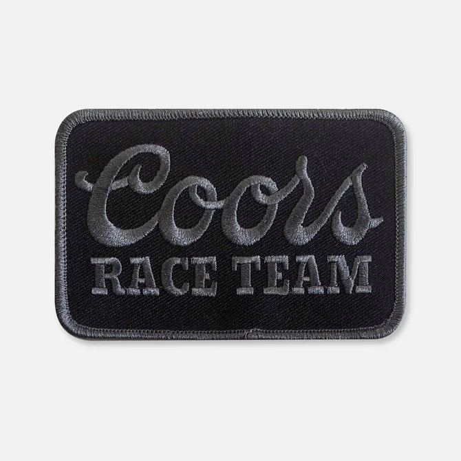 Banquet Race Team Patch, Black & Grey