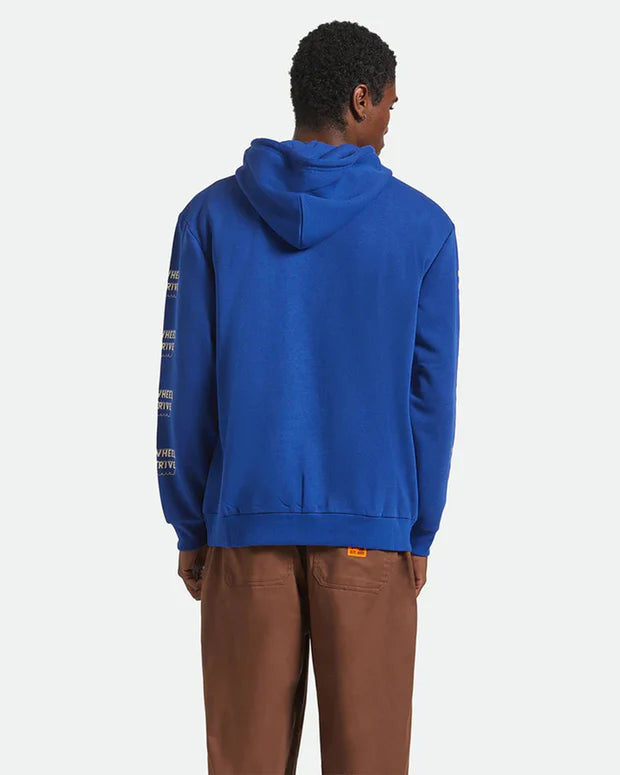 Ford Mud Marathon Relaxed Fleece Hoodie - Ford Blue