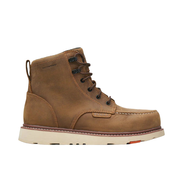 NAOT Men's Business Boot - Soft Brown Leather, Rubber Sole (Size 11 M US) - View #12