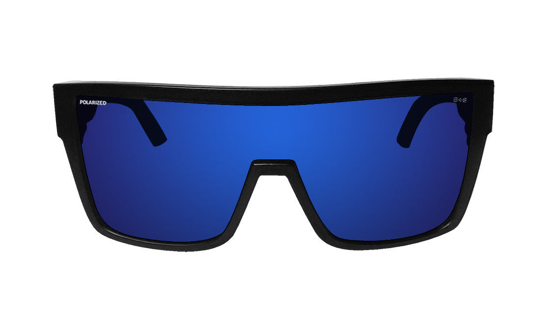 BUZZ Bomb Safety - Polarized Blue Mirror Z87+