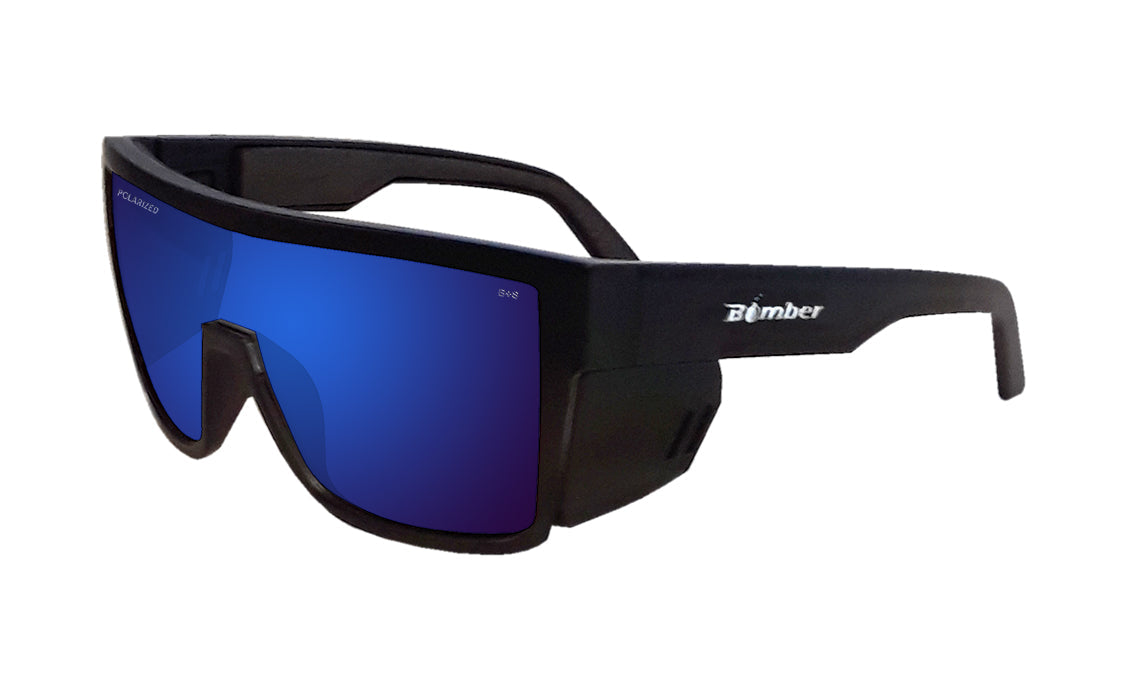 BUZZ Bomb Safety - Polarized Blue Mirror Z87+