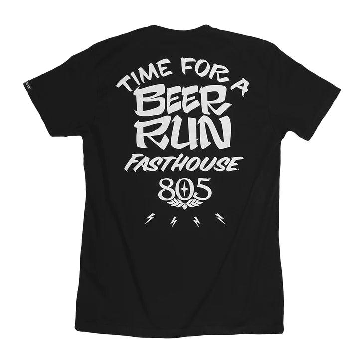 805 Beer Run Tee - Black - Purpose-Built / Home of the Trades