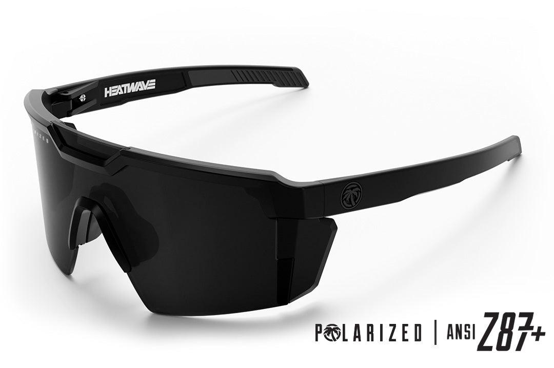 Future Tech Sunglasses: Black Z87+ Polarized