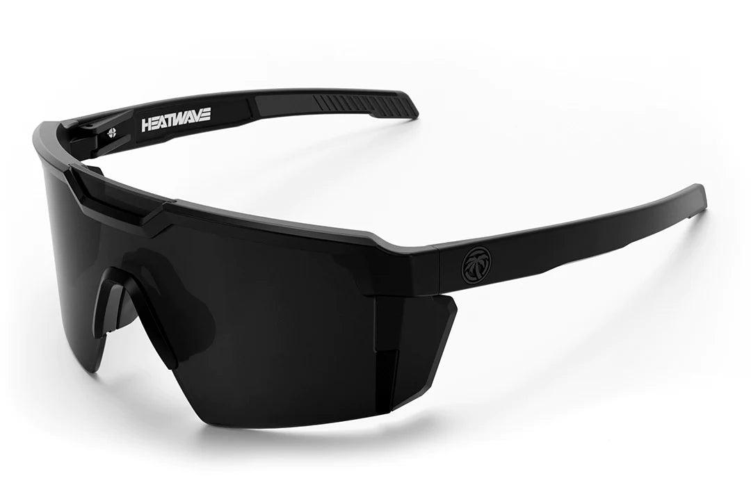Future Tech Sunglasses: Black Frame Anti-Fog Black Lens Z87+ - Purpose-Built / Home of the Trades