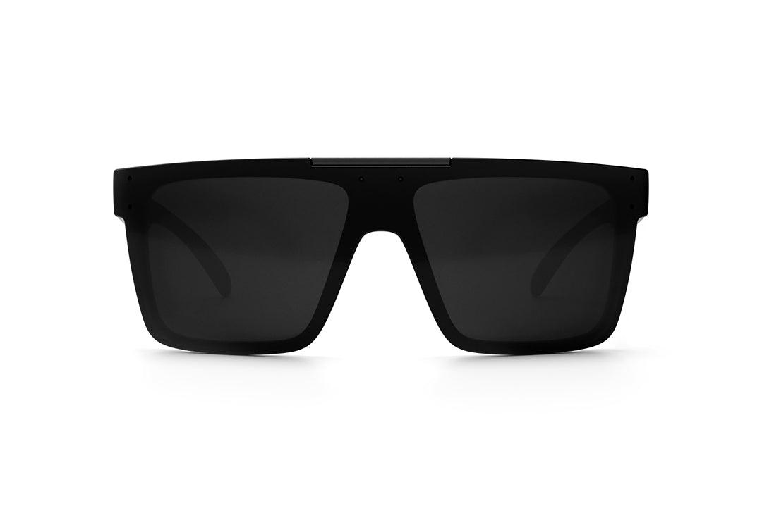 Quatro Sunglasses: Bones Customs - Black Lens/Black Bar - Purpose-Built / Home of the Trades