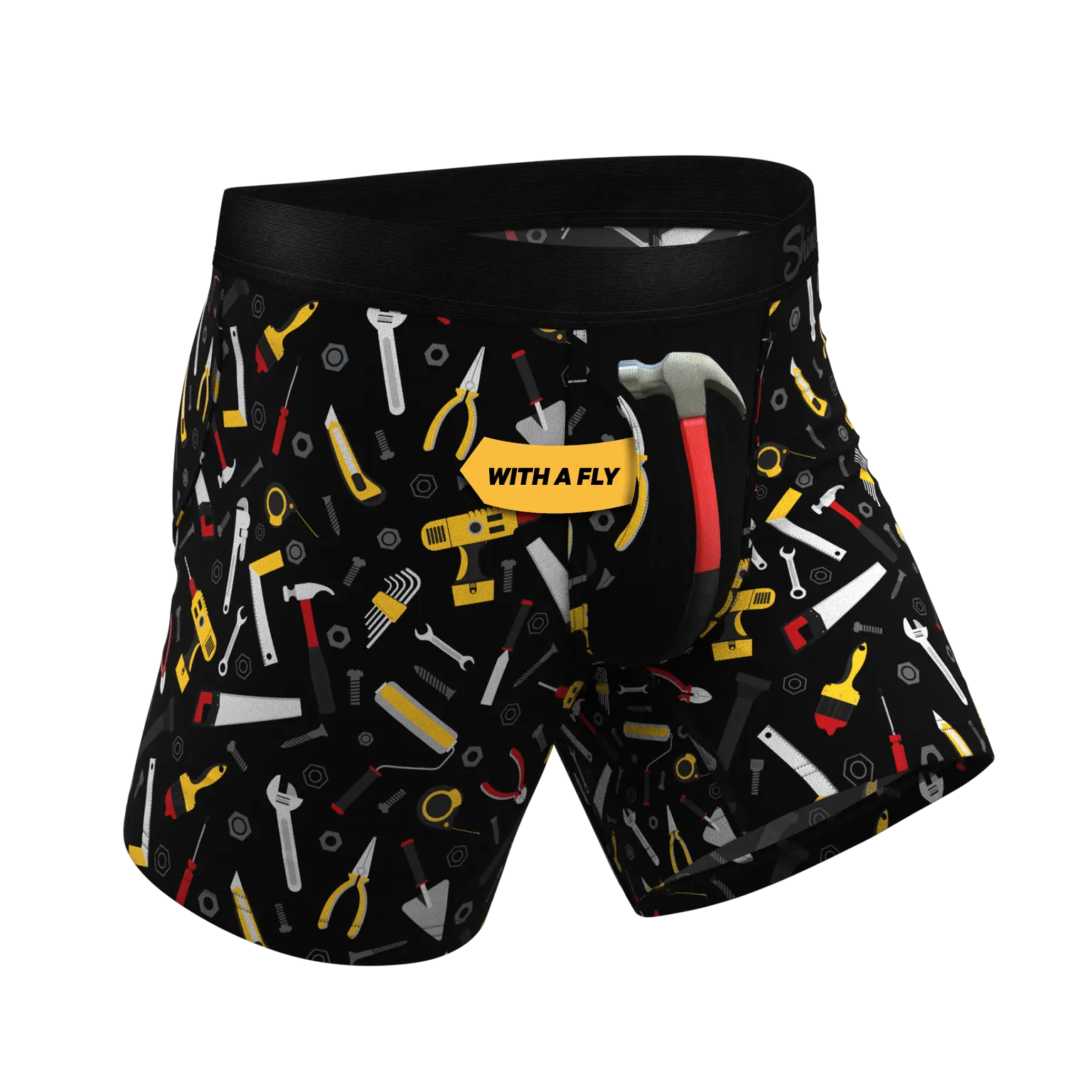 The Tool Belt - Hammer and Tools Ball Hammock® Pouch Underwear With Fly