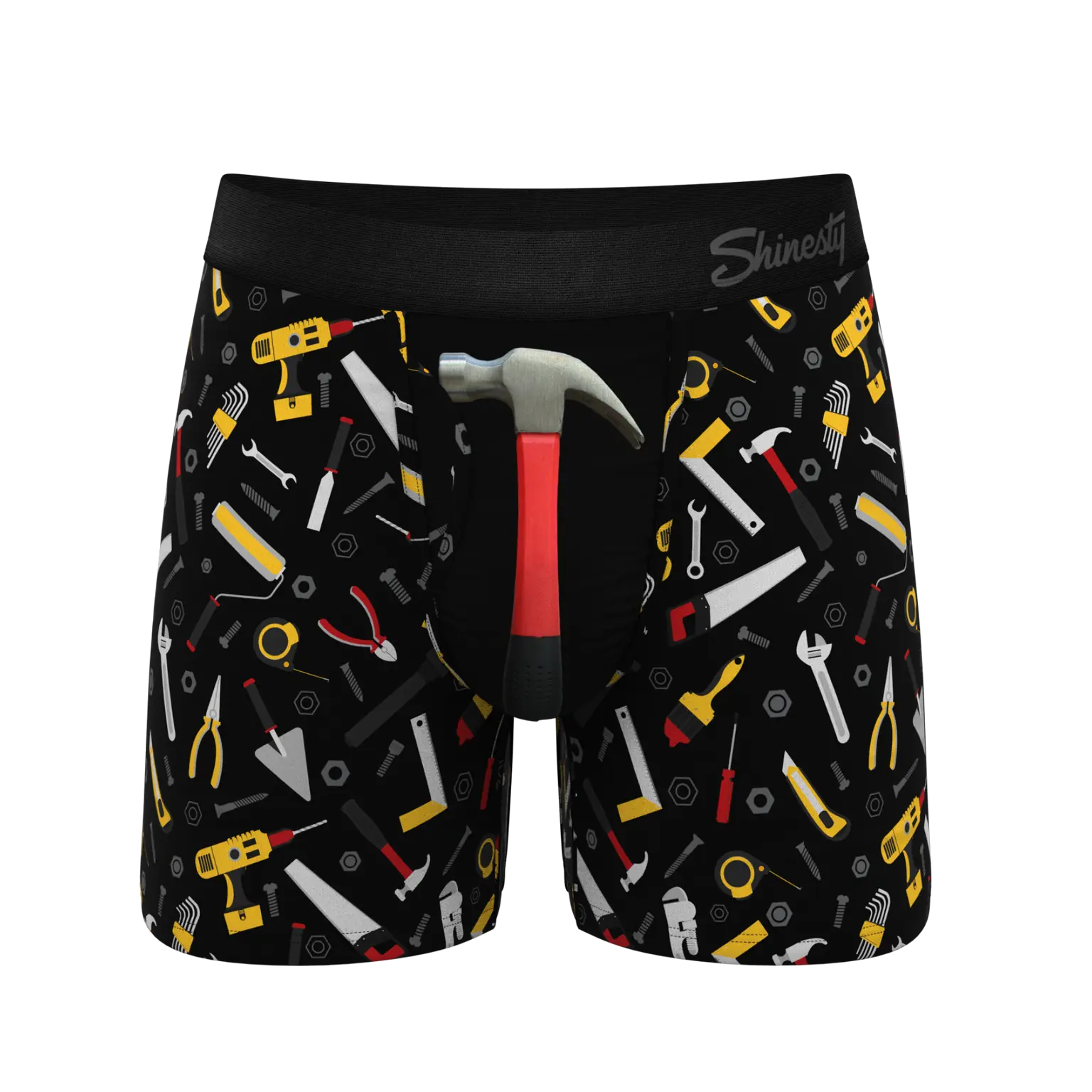 The Tool Belt - Hammer and Tools Ball Hammock® Pouch Underwear With Fly