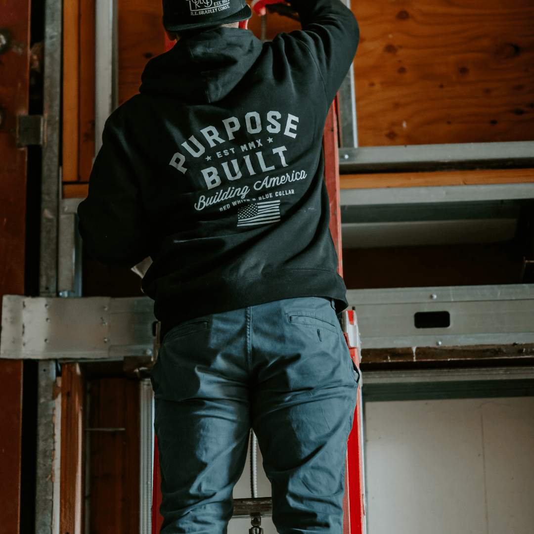 Freedom Hoodie, Black - Purpose-Built / Home of the Trades