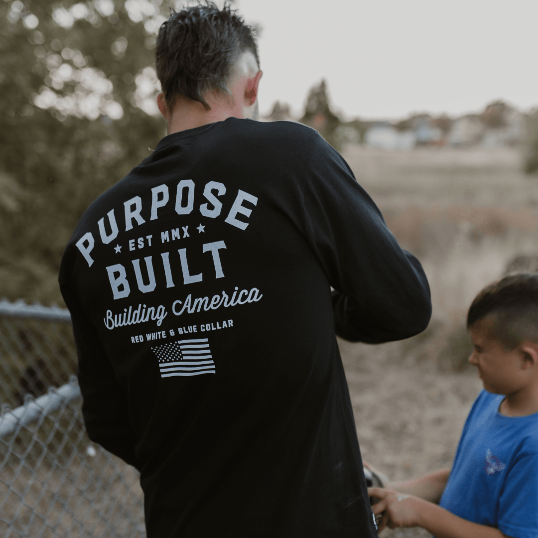Freedom Long Sleeve, Black - Purpose-Built / Home of the Trades