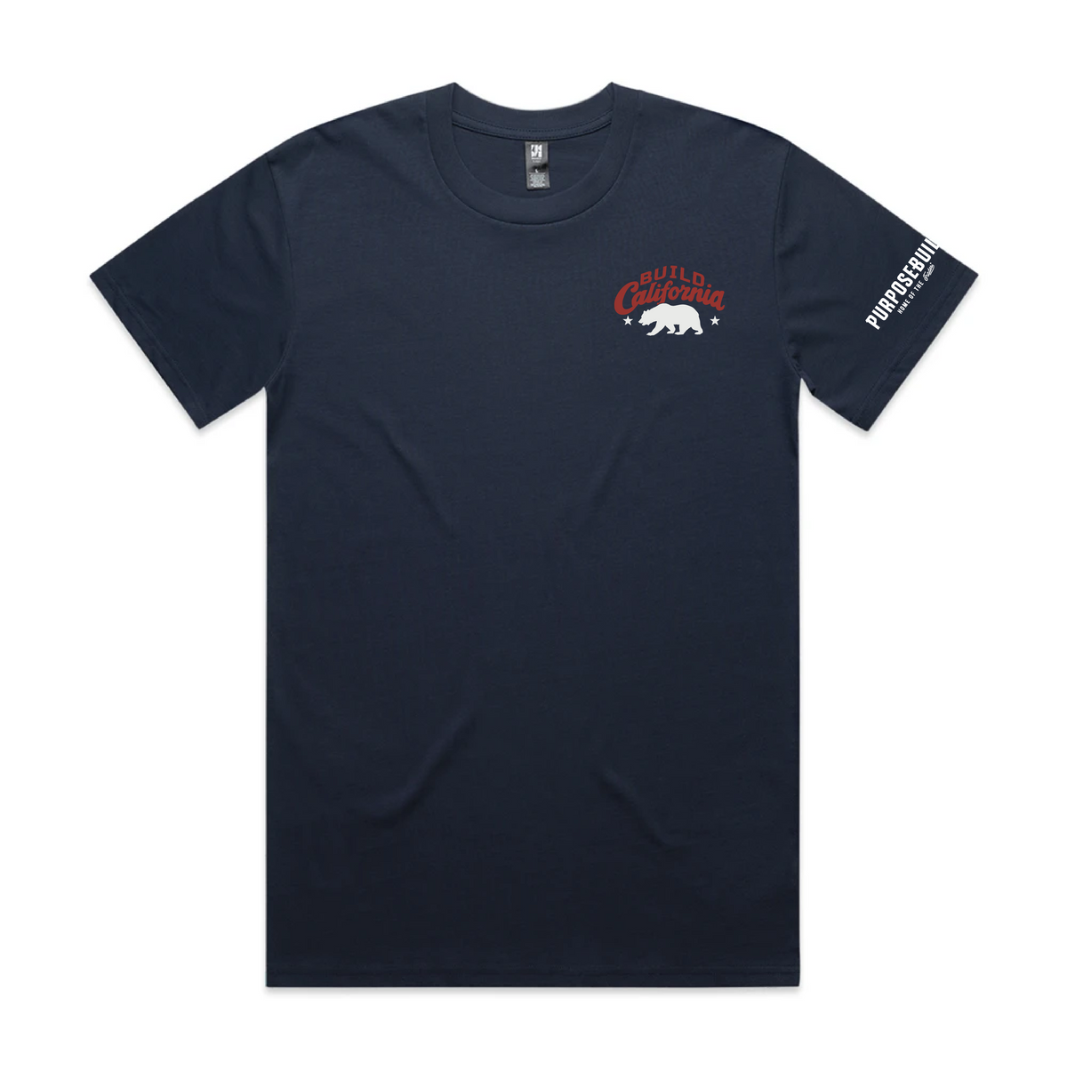 Learn A Trade Tee, Navy