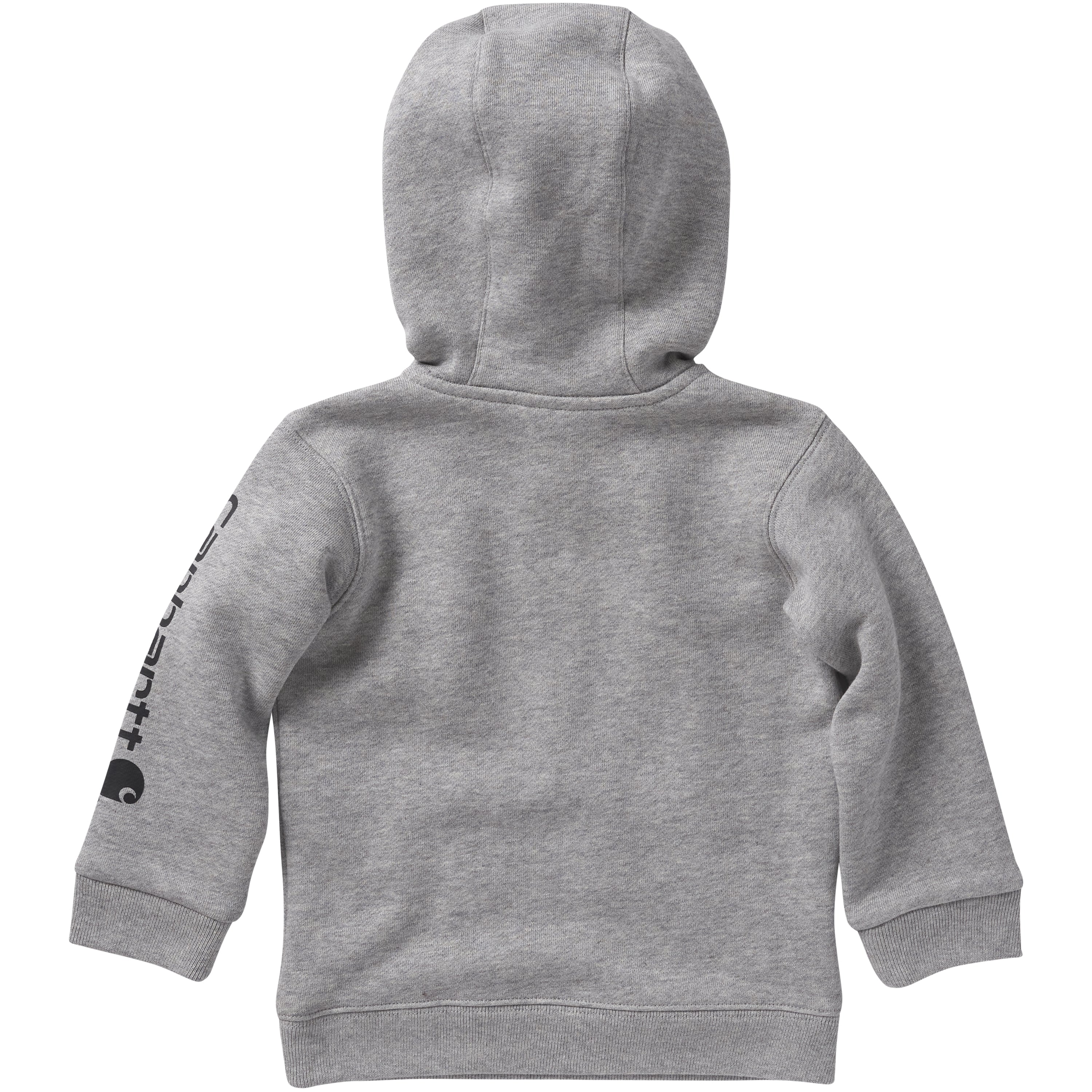 Infant/Toddler Long Sleeve 1/2 Zip Sweatshirt - Light Heather Grey