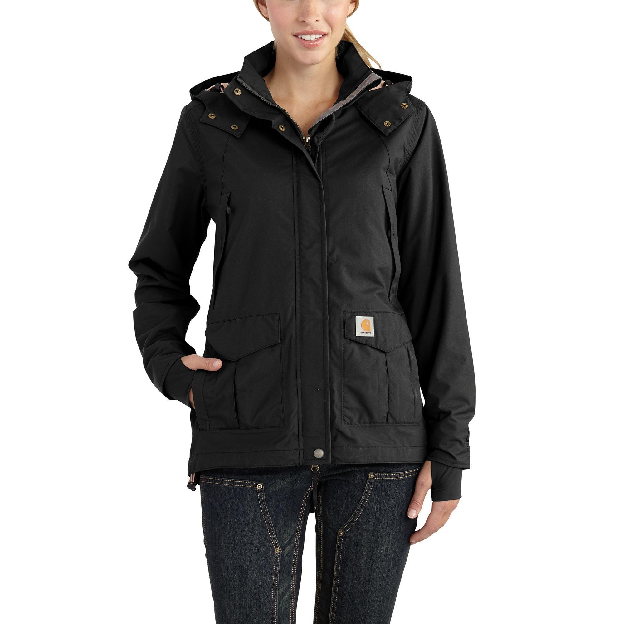 Women's Storm Defender Relaxed Fit Heavyweight Jacket - Black