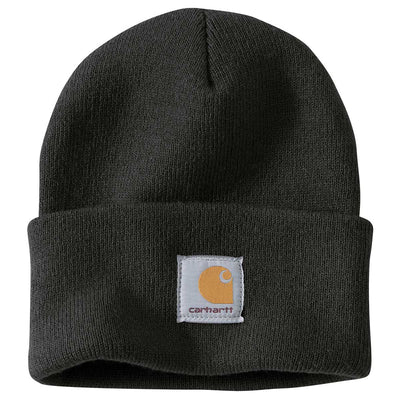A18 Knit Cuffed Beanie - Black