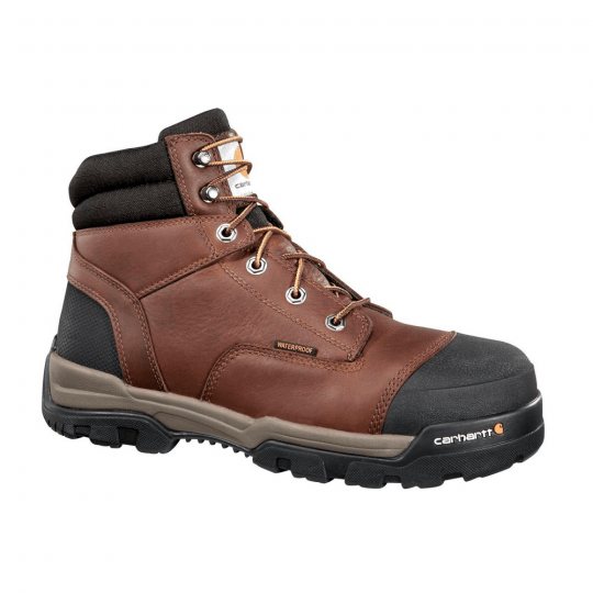 6" Ground Force Comp Toe Work Boot - Brown