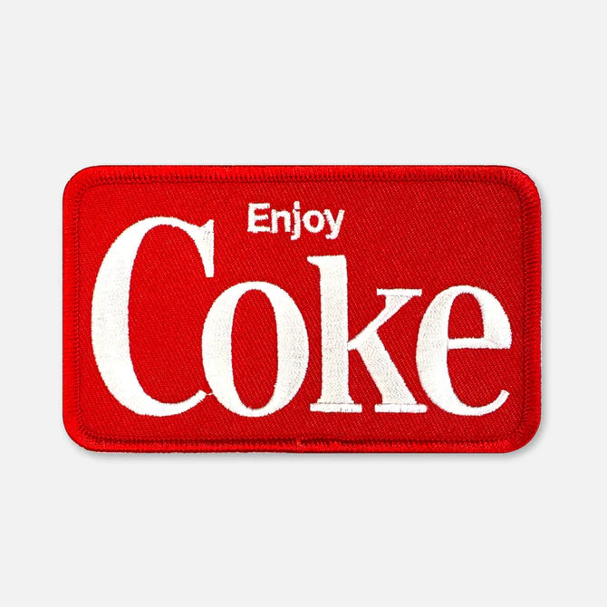 Coke Patch, Red & White