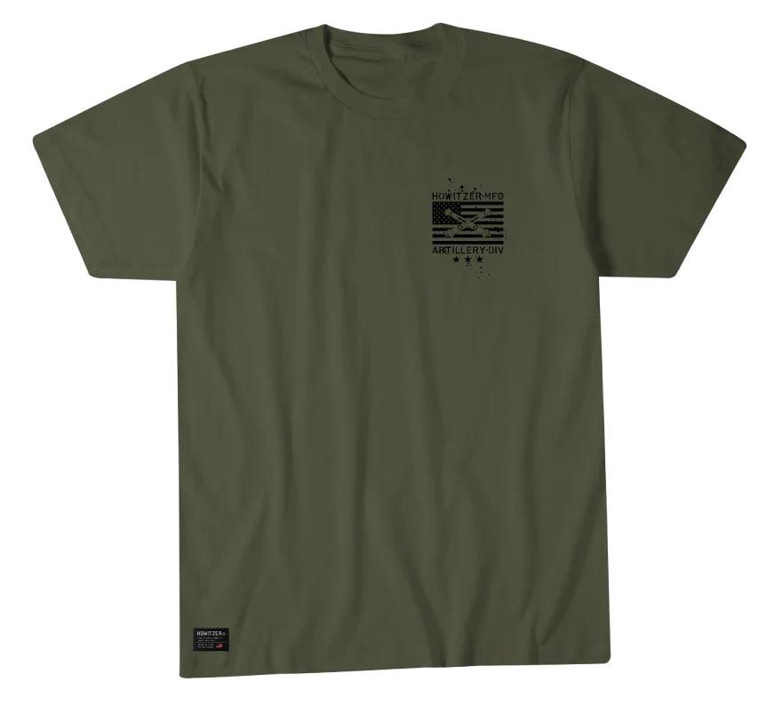 Artillery Division S/S T-Shirt - Surplus Green - Purpose-Built / Home of the Trades