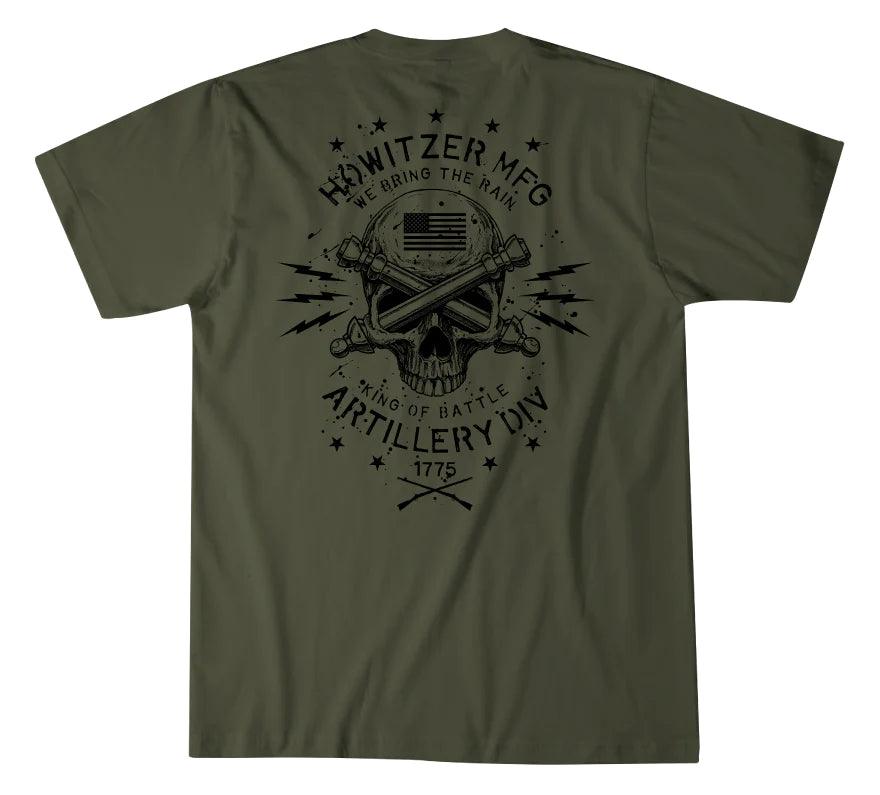 Artillery Division S/S T-Shirt - Surplus Green - Purpose-Built / Home of the Trades