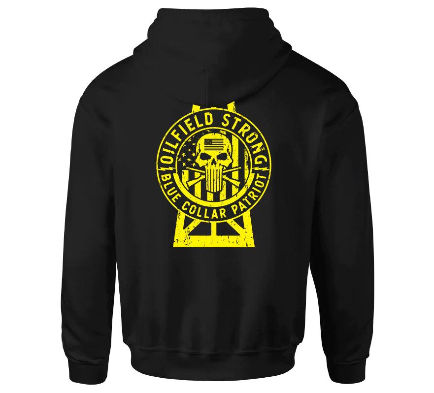 Oilfield Strong PO Hood - Black - Purpose-Built / Home of the Trades