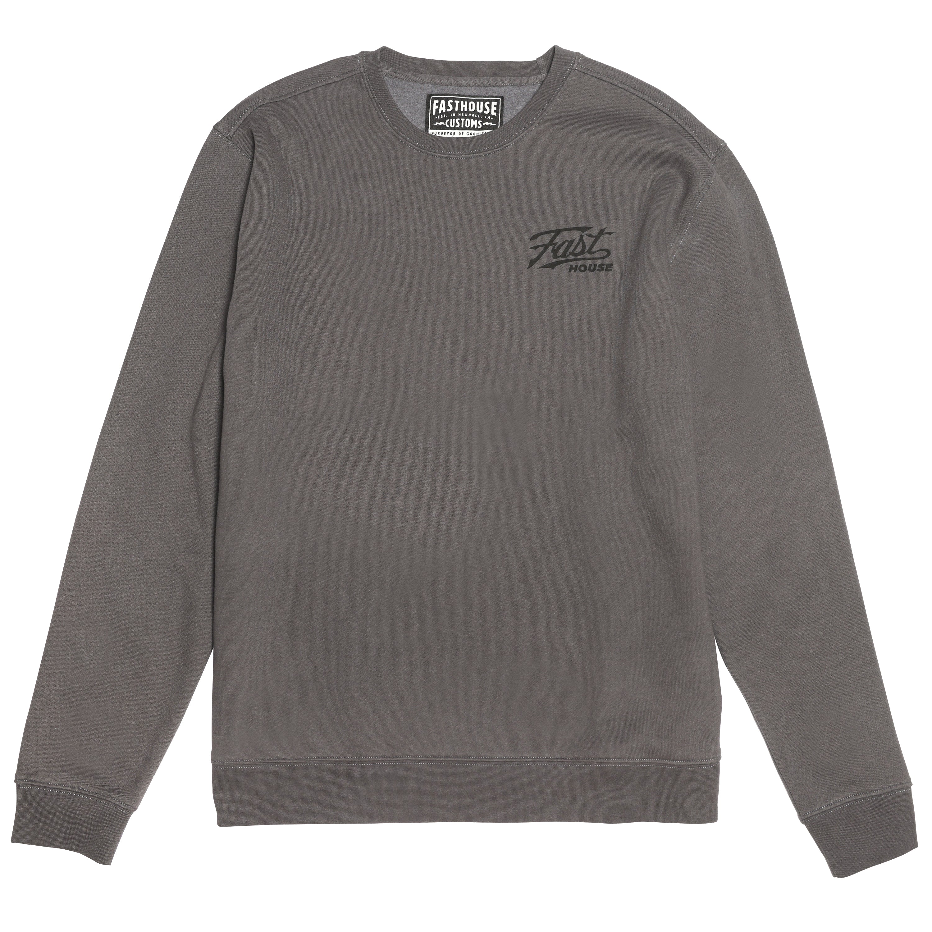 Carrera Crew Neck Pullover - Charcoal