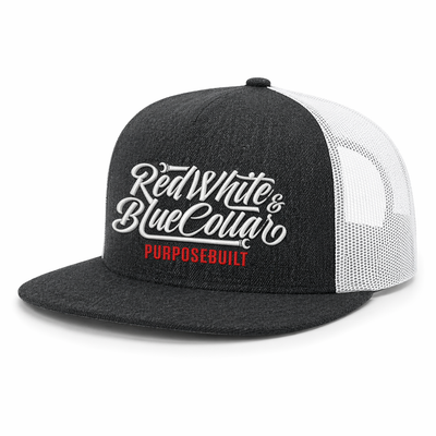 RWBC Snapback – Heather Grey / White