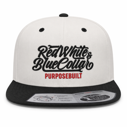 RWBC Flexfit Snapback, Natural & Black