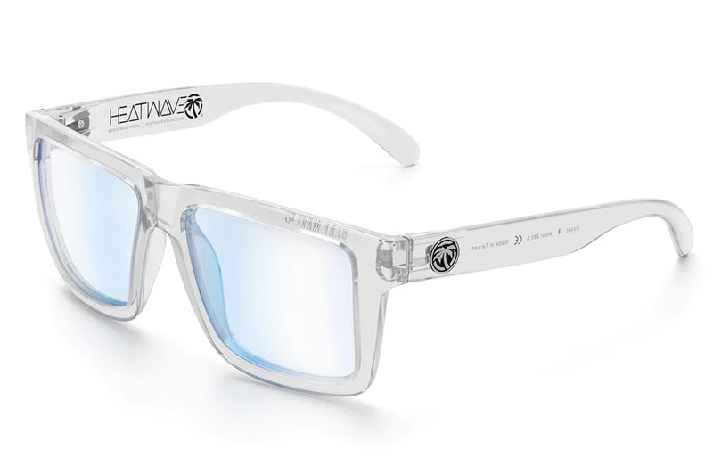 XL Vise Z87 Sunglasses - Vapor Clear Frame - Blue Light Blocking