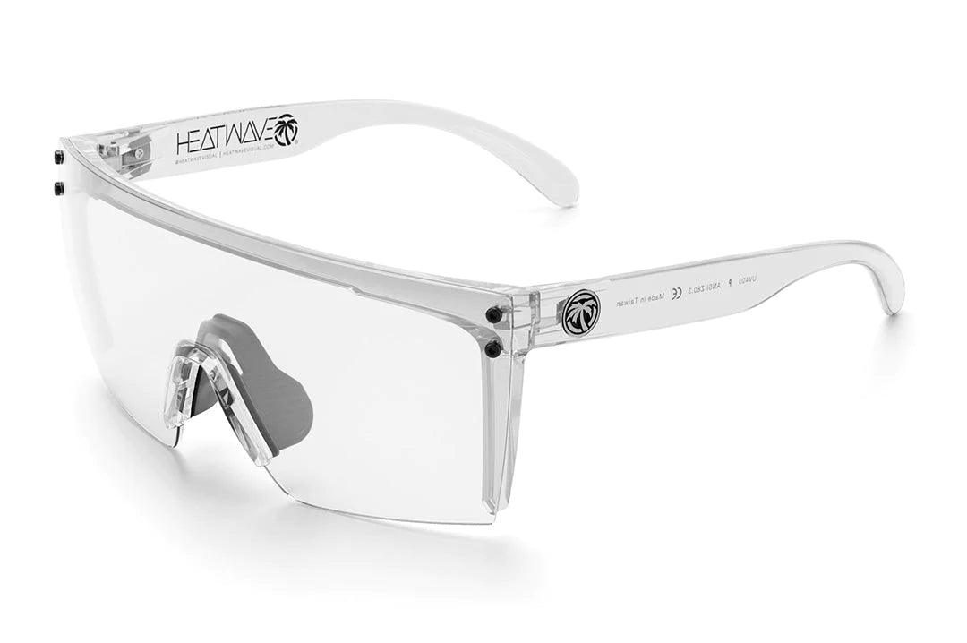 Lazer Face Glasses: Vapor Clear Frame Clear Anti-Fog Lens Z87 - Purpose-Built / Home of the Trades