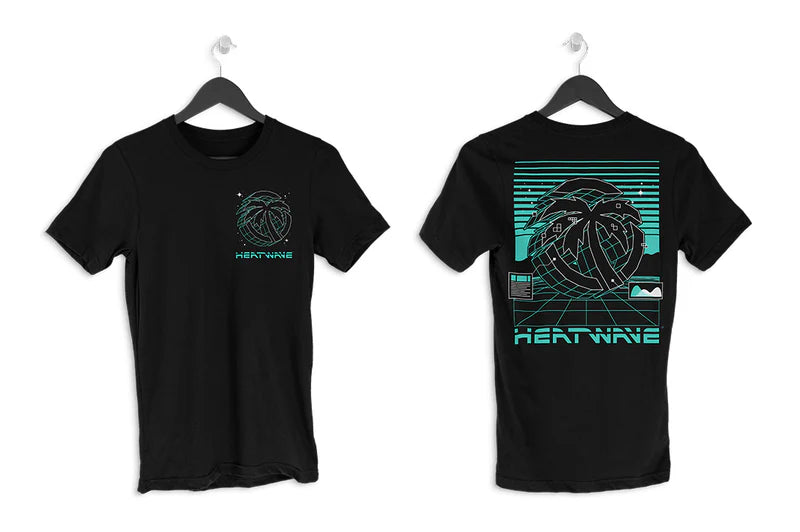 Heat Wave Console T-Shirt - Black