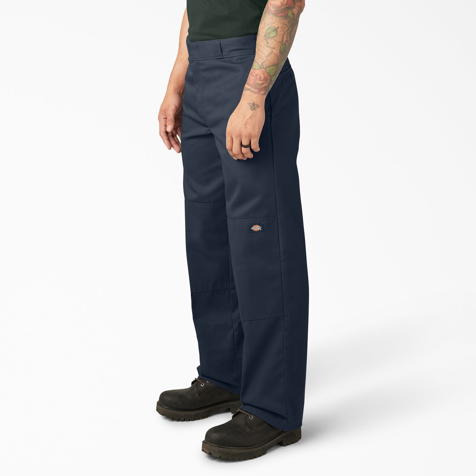 Loose Fit Double Knee Work Pant, Dark Navy