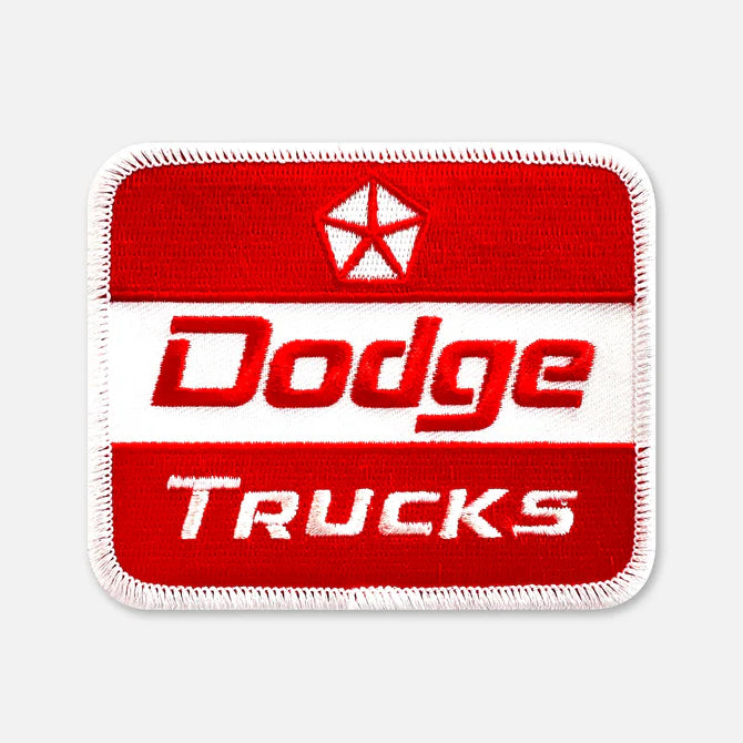 Dodge Trucks Patch, Red