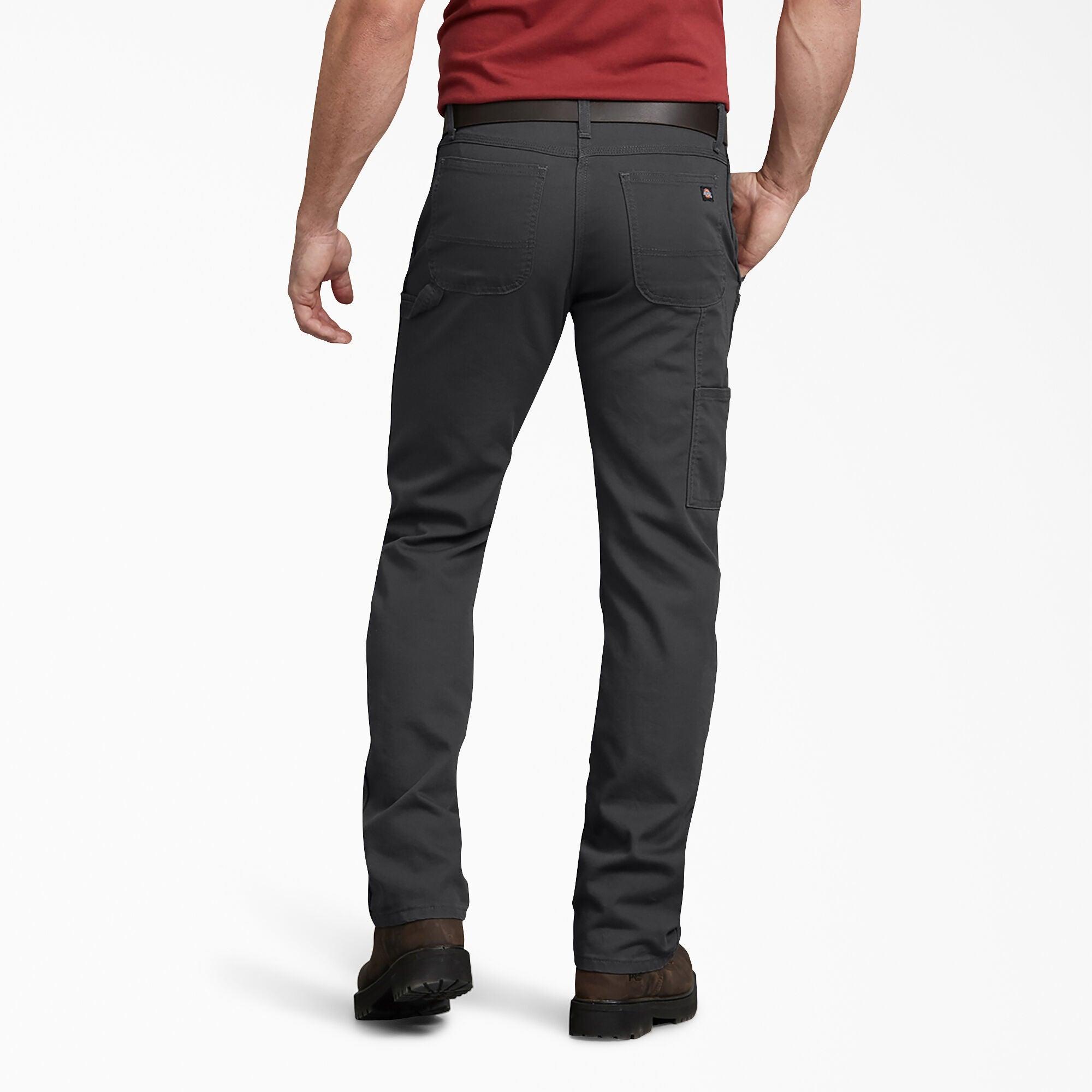 FLEX Regular Fit Duck Carpenter Pants, Stonewashed Gray - Purpose-Built / Home of the Trades