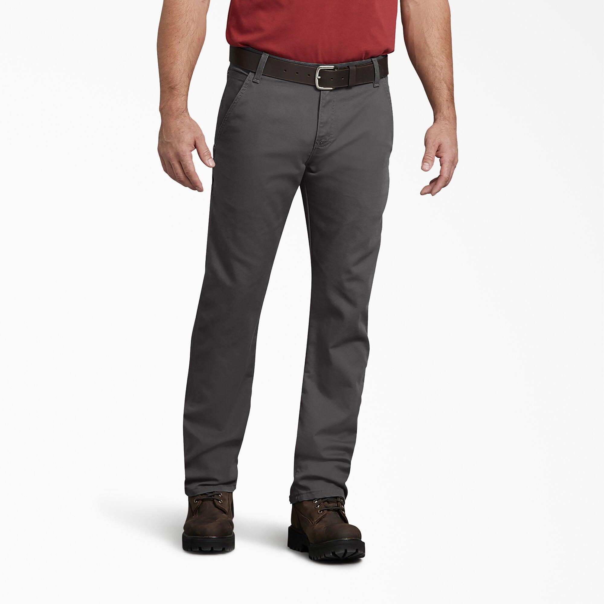 FLEX Regular Fit Duck Carpenter Pants, Stonewashed Gray - Purpose-Built / Home of the Trades