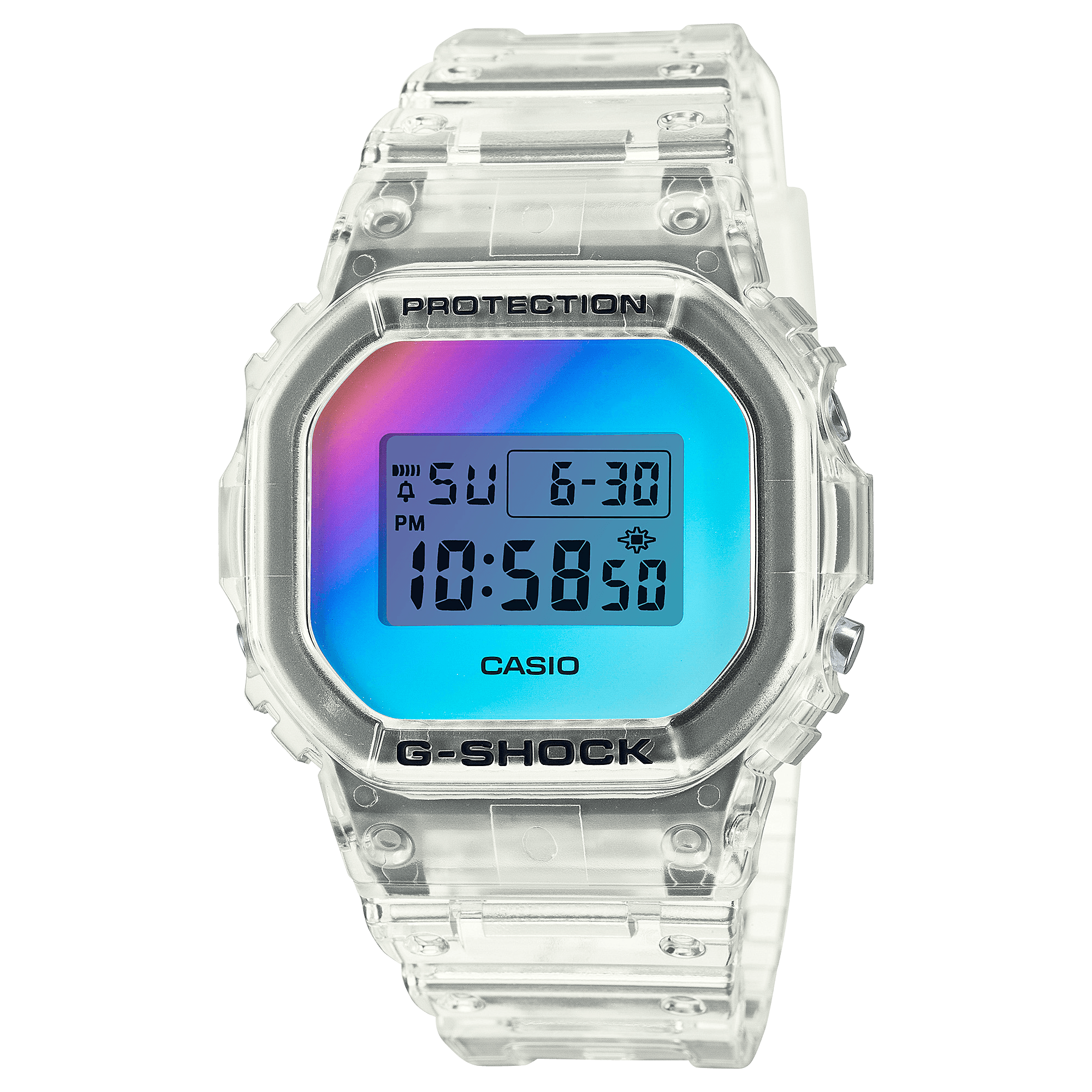 Digital 5600 Series DW5600SRS-7 Watch - Clear
