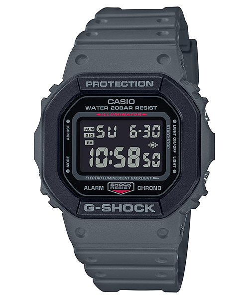 DW5610SU-8D Series Watch - Charcoal