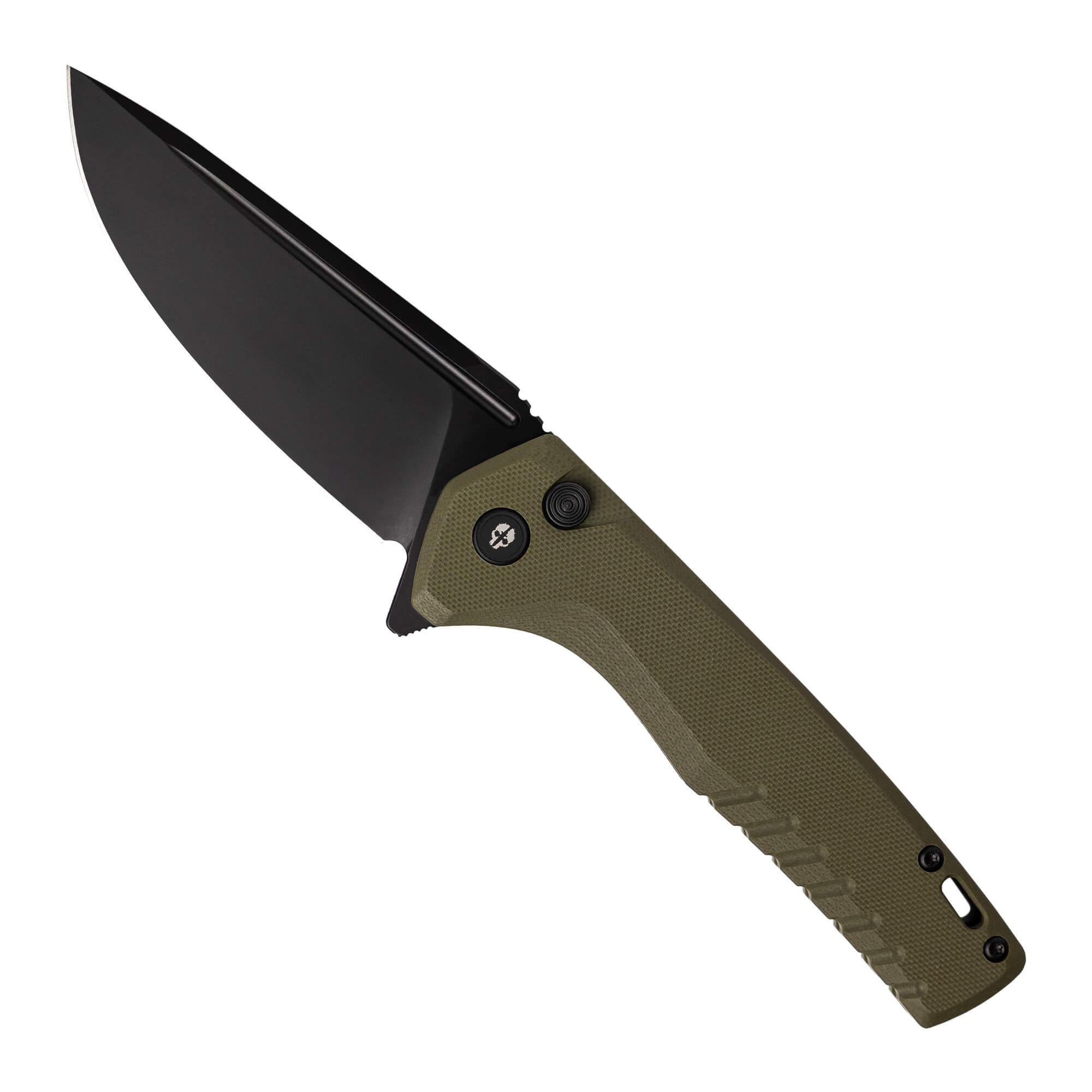 F3 Charlie - OD Green G10 // Black - Purpose-Built / Home of the Trades