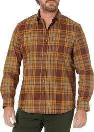 LODGE SHIRT BROWN COPPER PLAID - Purpose-Built / Home of the Trades