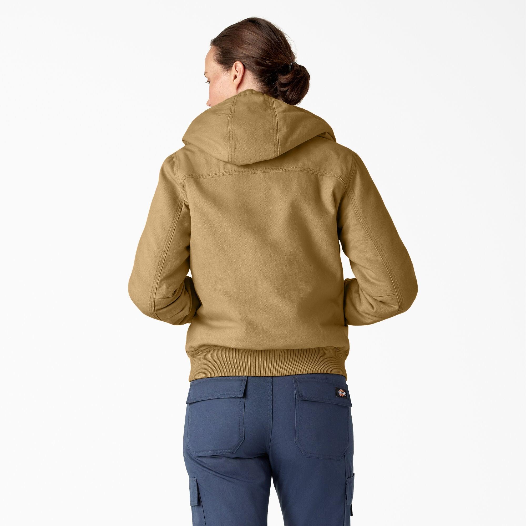 Women's Fleece Lined Duck Canvas Jacket - Rinsed Nubuck - Purpose-Built / Home of the Trades