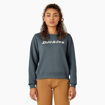 Women's Water Repellent Logo Sweatshirt - Stormy Weather